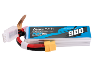 Gens ace 900mAh 4S 80C 14.8V Lipo Battery Pack with XT60 Plug