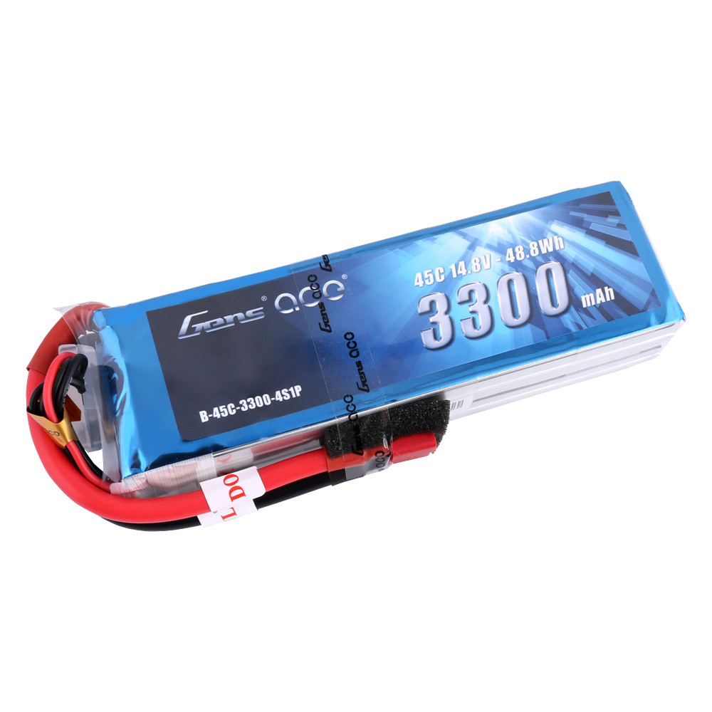 Gens ace 3300mAh 4S 45C 14.8V Lipo Battery | Deans Plug | Air Classic (Non-G-Tech) - Image 3