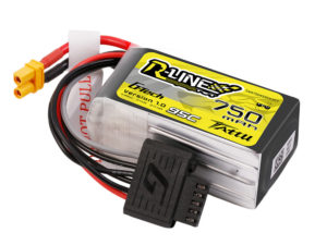 Tattu 750mAh 4S 95C 14.8V Lipo Battery | XT30 Plug | R-Line 1.0