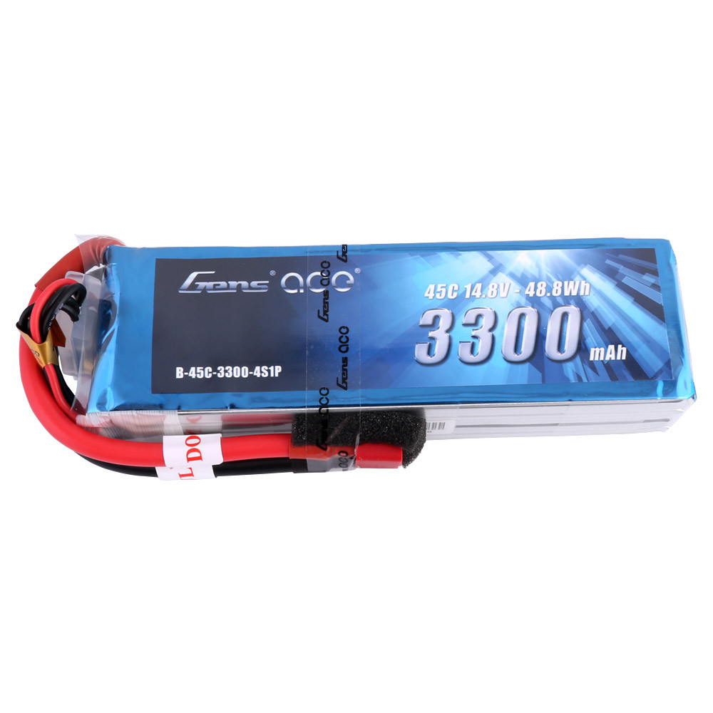 Gens ace 3300mAh 4S 45C 14.8V Lipo Battery | Deans Plug | Air Classic (Non-G-Tech) - Image 4
